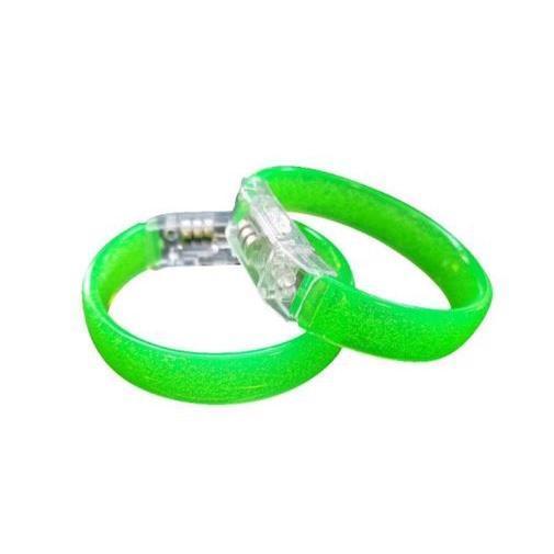1pcs LED Luminous Bracelet Colorful Neon Flashing Bangle Glow In Dark Party Supplies Wedding Birthday(1897L) - Image 15