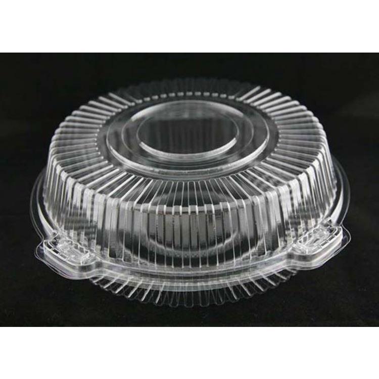 5/10pcs 8" Round Cake Plastic Tray Chiffon Cake Case Bakery Packaging Pastry Box (1380L) - Image 5