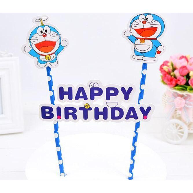 1set Happy Birthday Cupcake Topper Flags Cake insert card Baby Kids Birthday Party Decoration 蛋糕插牌 (347L) - Image 17