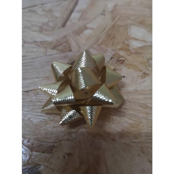 5pcs/pack Boxed PVC Star Lace Ribbon Christmas Gift Wrapping Gift Box Decoration(724L) - Image 12