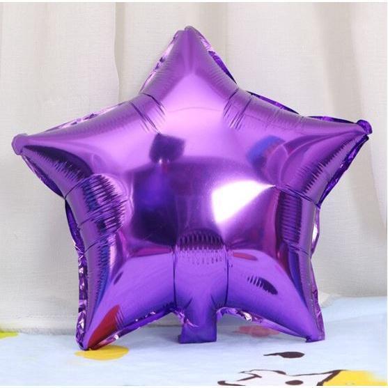 5 Inch Heart & Star Shape Foil Balloons Helium Air Ball For Wedding Birthday Party Decoration (294L) - Image 4
