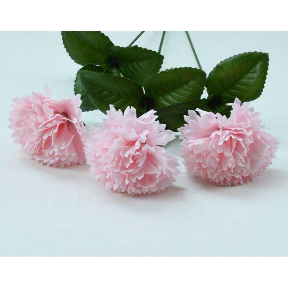 1 Bunch 6 & 5 layer Carnation Flowers Mother's Day Gift Artificial Flower Decoration Home Wedding Party Decor(1293L) - Image 11