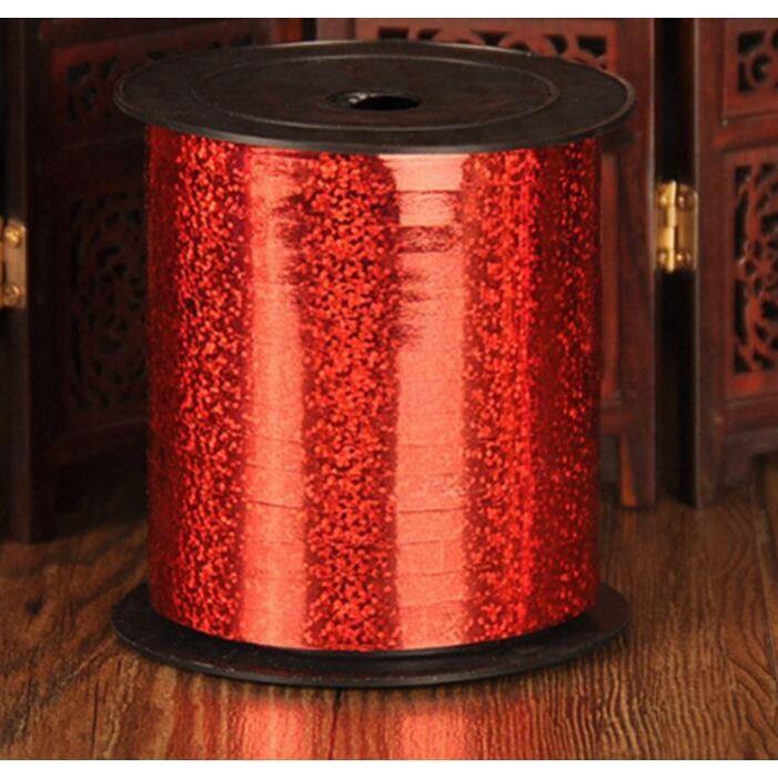 0.5cm*250yard Prism Hoop Holographic Tape For Gift Packing Laser Tape Balloon Ribbon Gold Glitter(694L) - Image 14