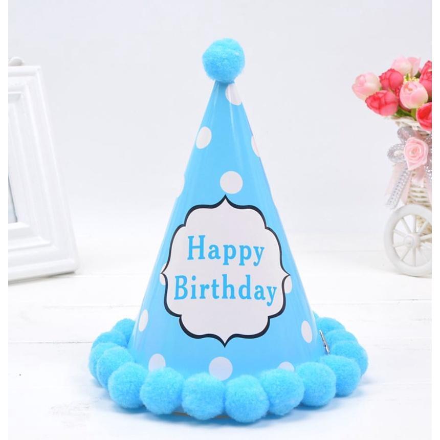 New 1pcs baby kid rainbow birthday party hat child crown decoration paper cap cartoon pattern festival colorful(749L) - Image 11