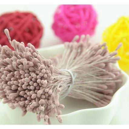 50pcs 2mm-3mm Korea Mini Stamen Matte Handmade Artificial Flowers For Wedding Party Home Decoration 哑光花心花芯 (1588L) - Image 8
