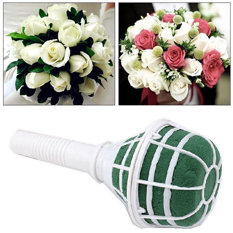 With Mud Plastic Torus With Flower Mud Accessories Florist Special Bride Holding Flowers Hand Flowers Celebration(1265L) - Image 8