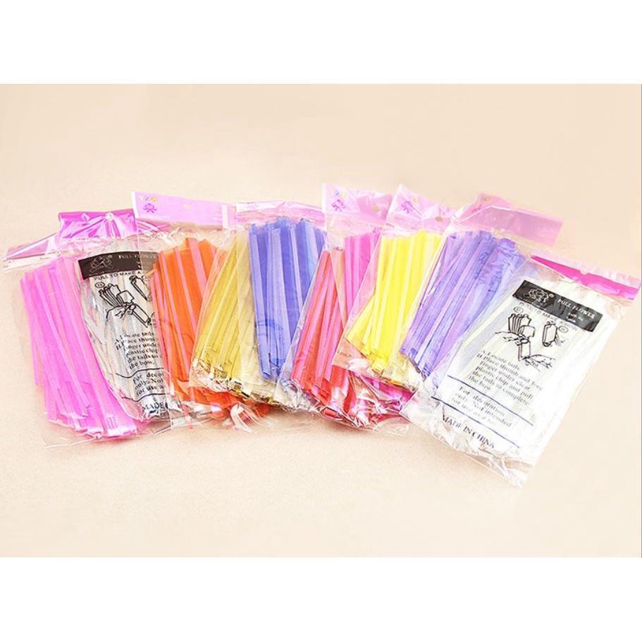 1pcs 5cm Lace Ribbon Christmas Gift Wrap Pull Bows Gift Ribbons Happy New Year Birthday Party Wedding Car Decor(472L) - Image 2