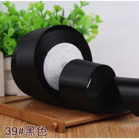 2.5cm Handmade DIY Material Silk Satin Ribbon for Wedding Party Gift Wrap Accessories Sewing Christmas Decoration(533L) - Image 15