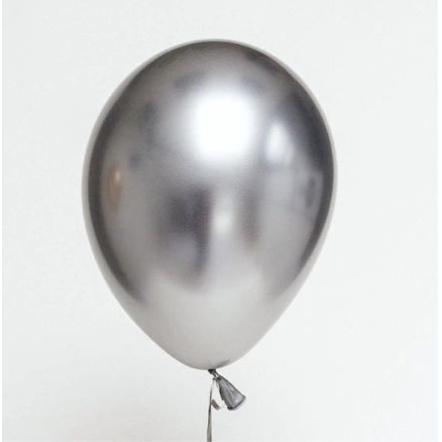 50pcs 5inch silver gold chrome Metallic Latex Balloons Pearly Metal balloon Wedding (517L) - Image 4