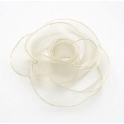 1yard 40mm 1.5" Wavy Organza Ribbon Handmade Tape DIY Bowknot Hair Accessories Satin Ribbons Packing (1212L) - Image 19
