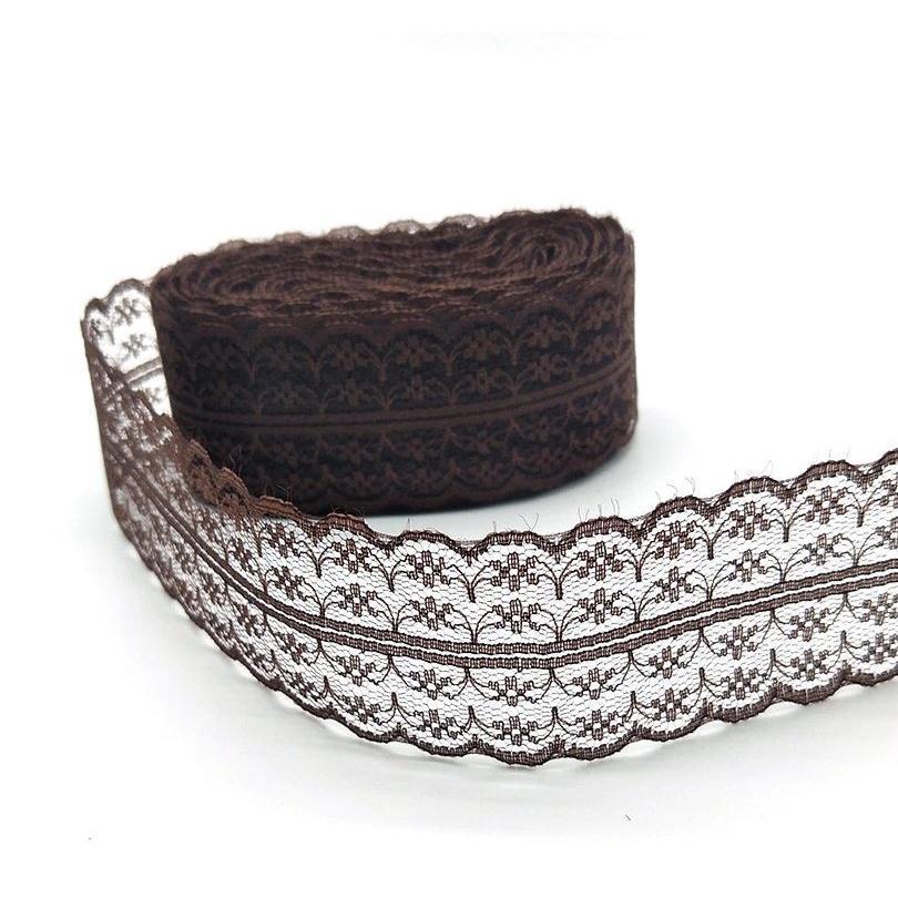 1y 4.5cm Lace Ribbon Lace Trim Fabric Rustic Wedding Decoration Handcrafted Embroidered Sewing Clothes Dress(1887L) - Image 19