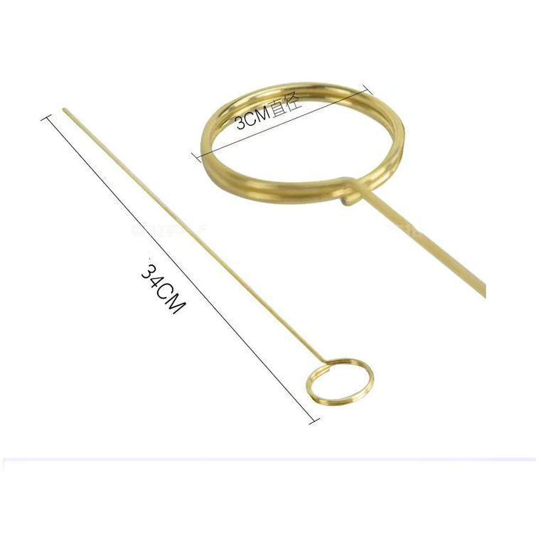 1pc art card holder metal postcard clip flower shop special card gold-plated flower for party decoration(1017L) - Image 5