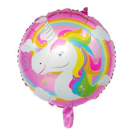18 inch Cartoon Characters Unicorn Foil Balloons Children Birthday Party Balloon (245L) - Image 3