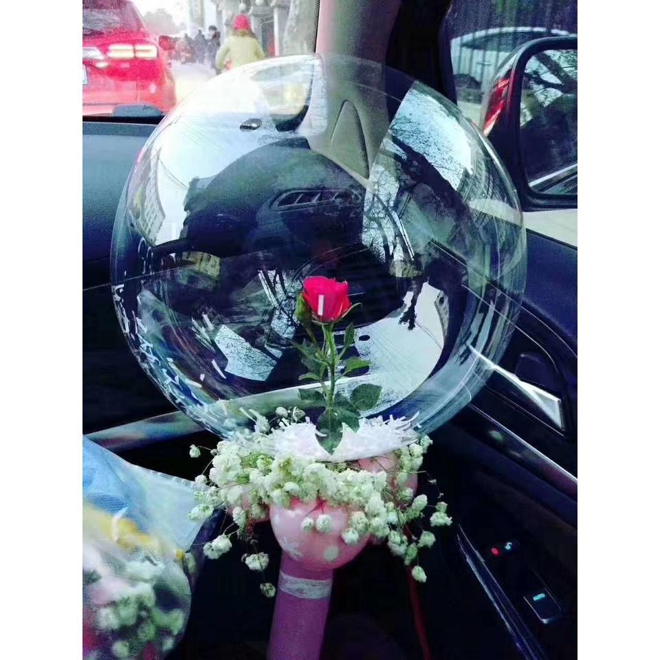 Transparent Wave Ball Balloon Wedding Banquet Celebration Decor Balloon Foil Balloon Bobo Balloon(442L)