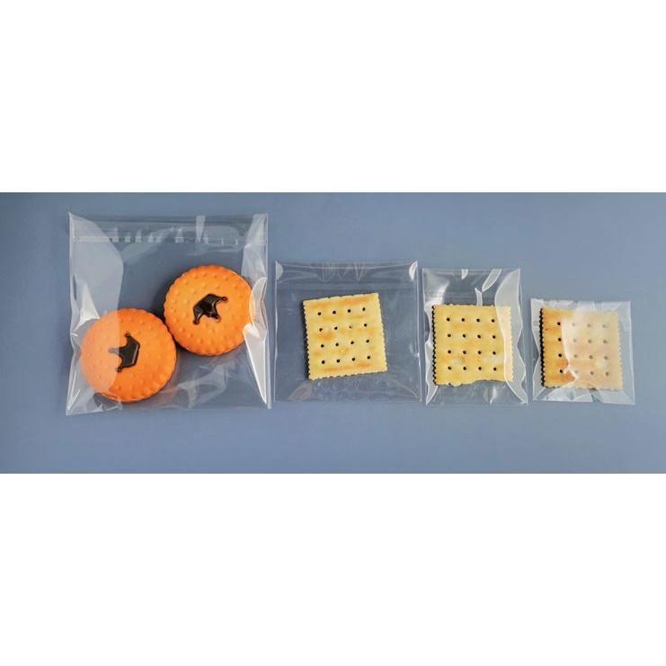 100pcs/lot 8 Size Transparent Cookie Packaging Bags Self-adhesive Plastic Biscuit Bag Wedding Candy Bags(1269L) - Image 9
