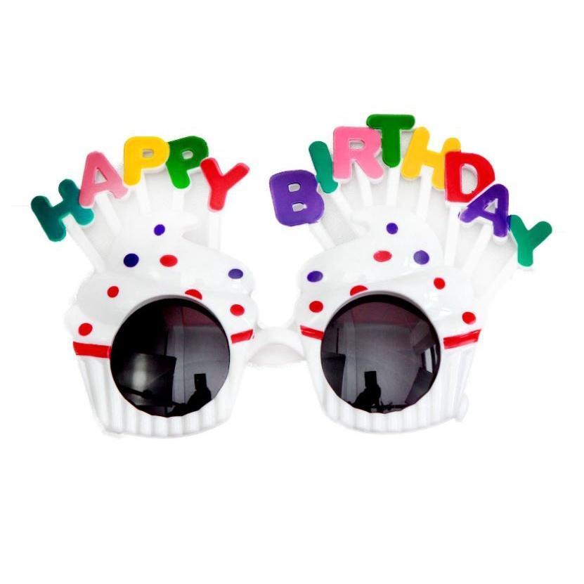 L)Funny Happy Birthday Glasses Cute Plastic Sunglasses Sun Flower Eyeglasses Adult Kids Birthday(1470L) - Image 10