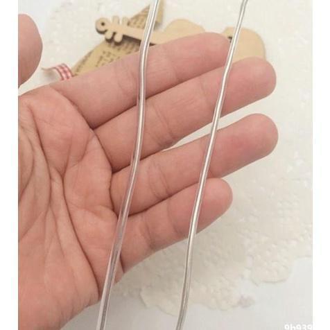 1meter Transparent PVC Coated Aluminum Wire Stereotyped Aluminum-plastic Wire Headgear Plastic 透明包胶铁线铝线(1941L) - Image 6