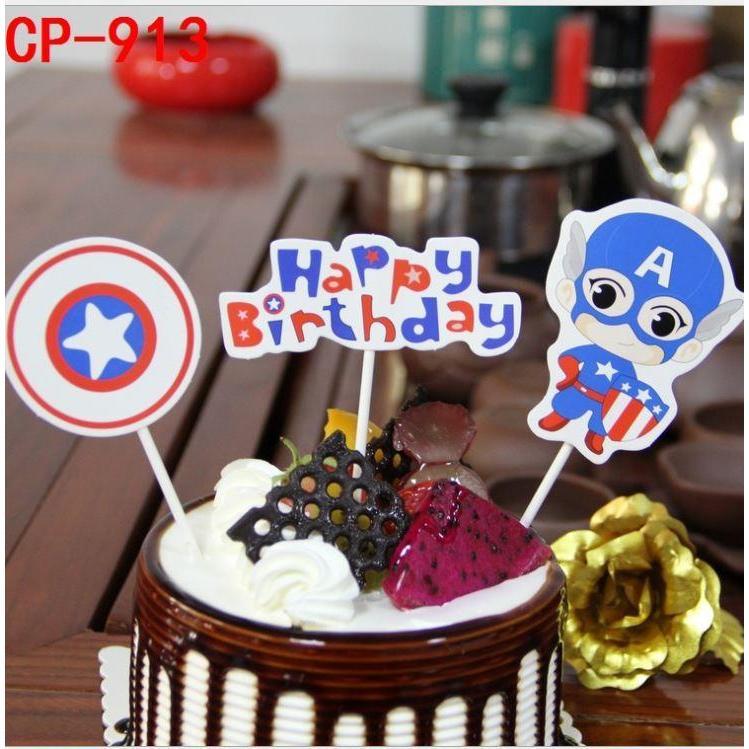 Mickey Mouse Peppa Pig Cupcake Toppers Birthday Cake Topper Decorating Picks Kids Wedding Baby Party Decorations(1140L) - Image 16