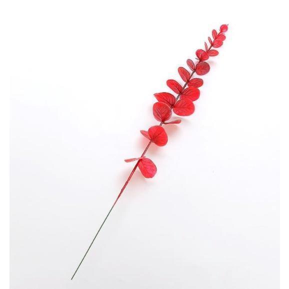 1Pc Plastic Eucalyptus Leaves Fake Plants Flower Material for Wedding Flower Wall Home Decor Greenery Plant Leaf (1752L) - Image 8
