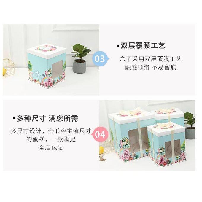 Candy Forest Pattern Paper Candy Gift Box 2020 Xmas Christmas Kids Birthday Wedding Party Packaging Cake Boxes(1009L) - Image 5