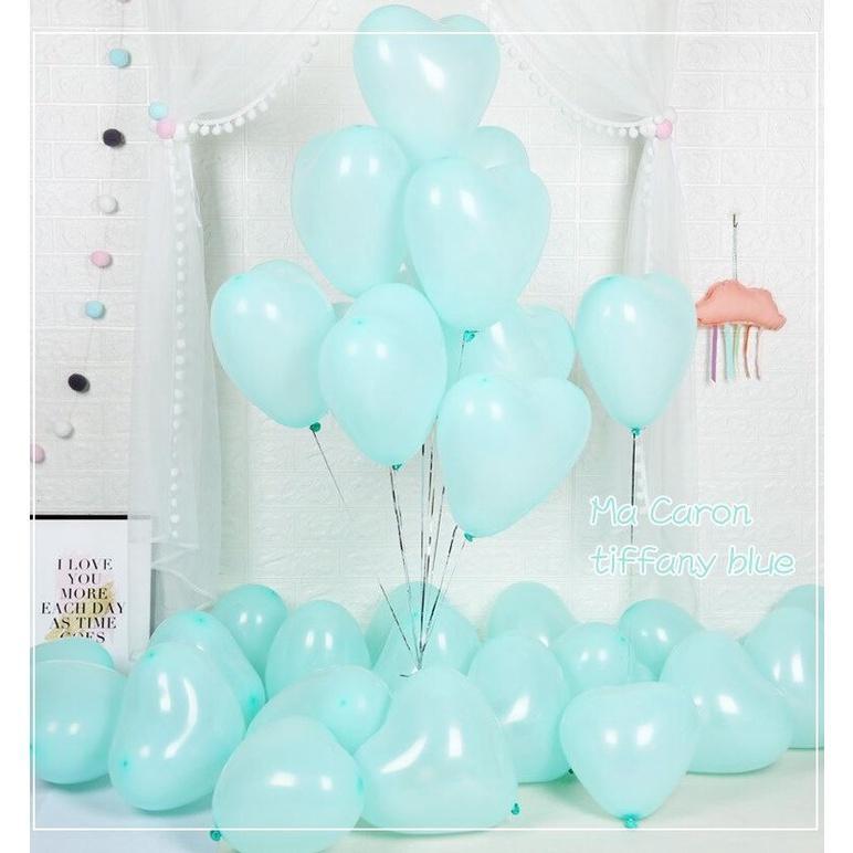 10pcs Macarons10 inch thick 2.2g latex balloon birthday wedding heart-shaped party balloons 爱心形马卡龙 乳胶气球 (609L) - Image 14