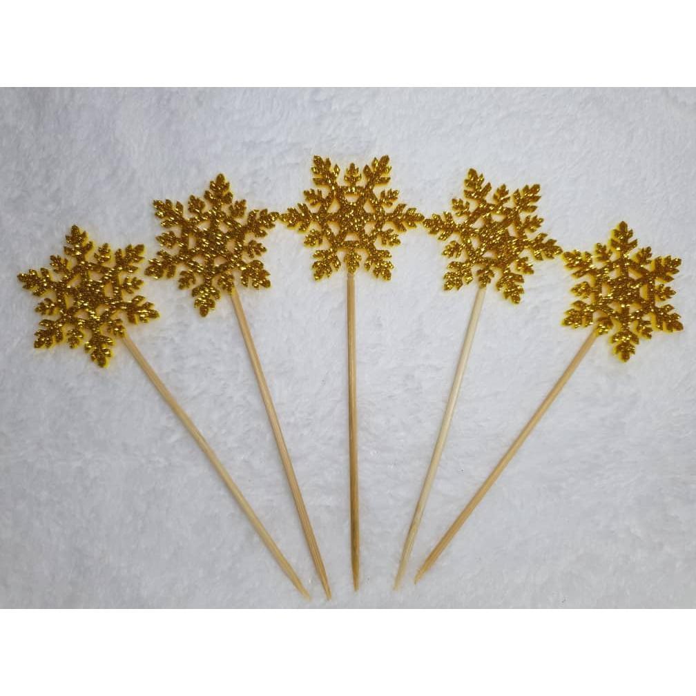 5Pcs Christmas Tree Decoration Wedding Winter Decoration Frozen Party Supply Crystal Snowflake Ornament(1469L) - Image 9