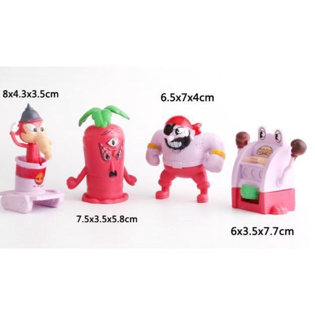 12pcs Cuphead Model Dolls Minifigure Actionfigure Toys Decoration Collection Boy Toys Gift 实心茶杯头12款公仔蛋糕装饰(1656L) - Image 5