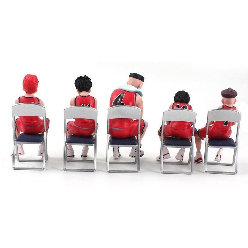 5pcs/set Big Small Slam Dunk Figure PVC Action Toy Kaede Rukawa Hanamichi Sakuragi Takenori Miyagi Ryota灌篮高手(1642L) - Image 2