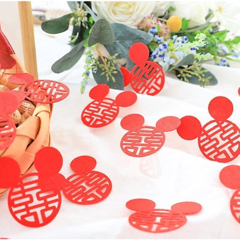 30pcs/pack Mini Marriage Stickers Traditional Chinese Wedding Decorations Fruit Plate Xiao Xi Zi Room Throwing(1913L) - Image 6