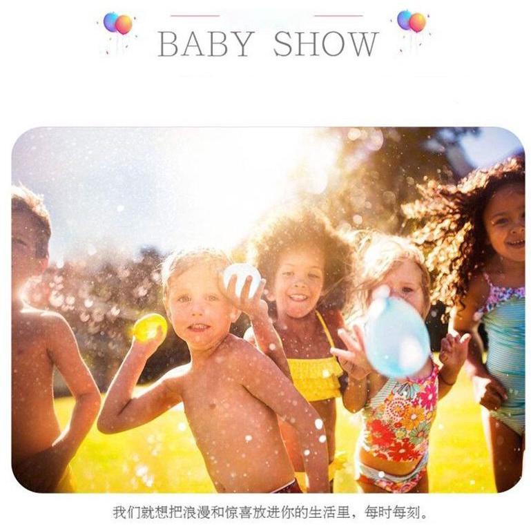 37pcs Water balloon Games Party Balloons Circus Water balloon Outdoor Game Toys 水弹水气球 (270L) - Image 3