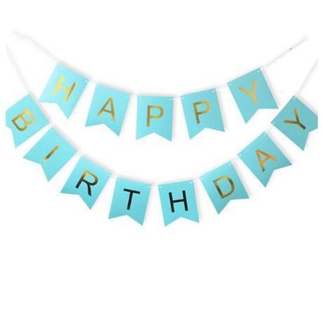 Paper Bunting Garland Banners Flags Happy Birthday Banner Boys Girl Baby Shower Birthday Party Decoration(692L) - Image 12