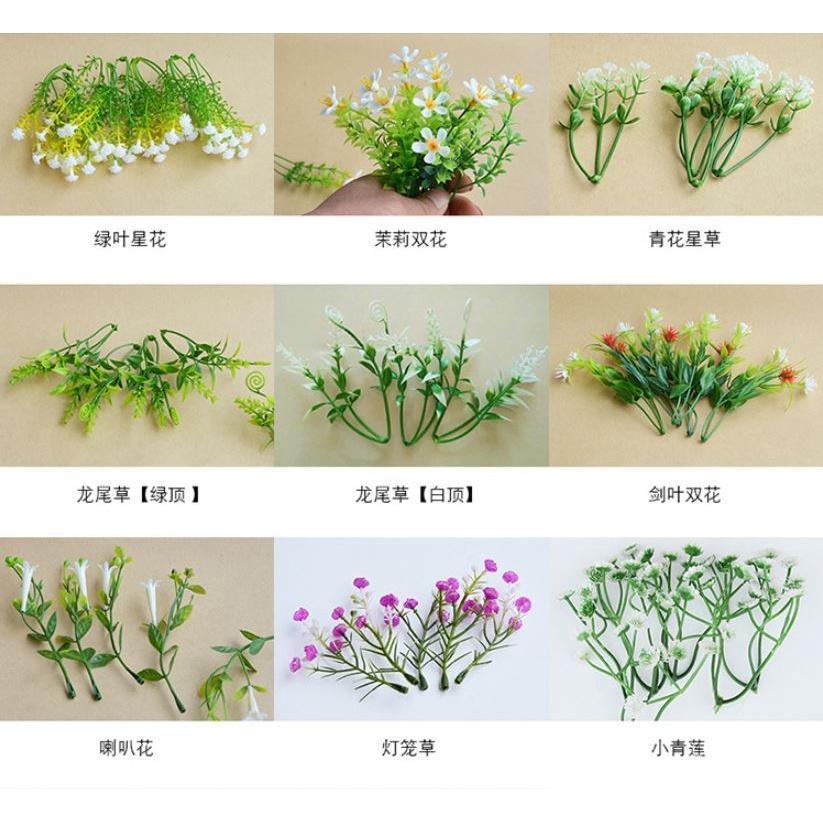 Mini Core Stamen diy Bonsai Decorative Accessories Flowerpot Filling Decoration Fake Plants DIY Wreath Fake(1637L) - Image 4