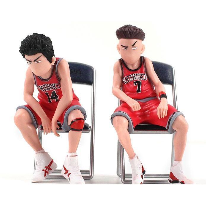 5pcs/set Big Small Slam Dunk Figure PVC Action Toy Kaede Rukawa Hanamichi Sakuragi Takenori Miyagi Ryota灌篮高手(1642L) - Image 6