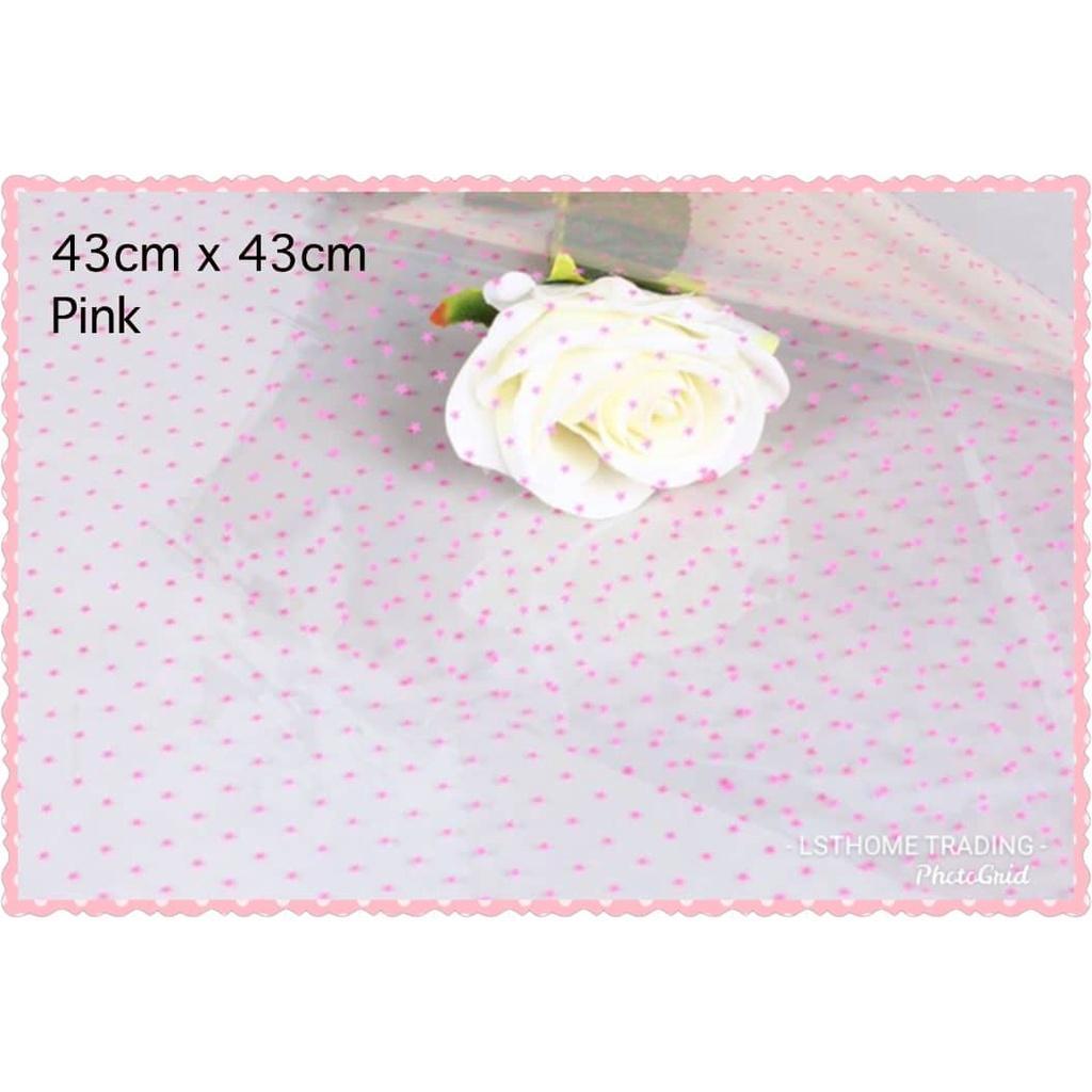2pcs 43x43cm/53x53cmTransparent Opp Plastic Bag For Dolls Toy Packaging Small Heart Gift Bag Party Candy Fruit(1955L) - Image 8