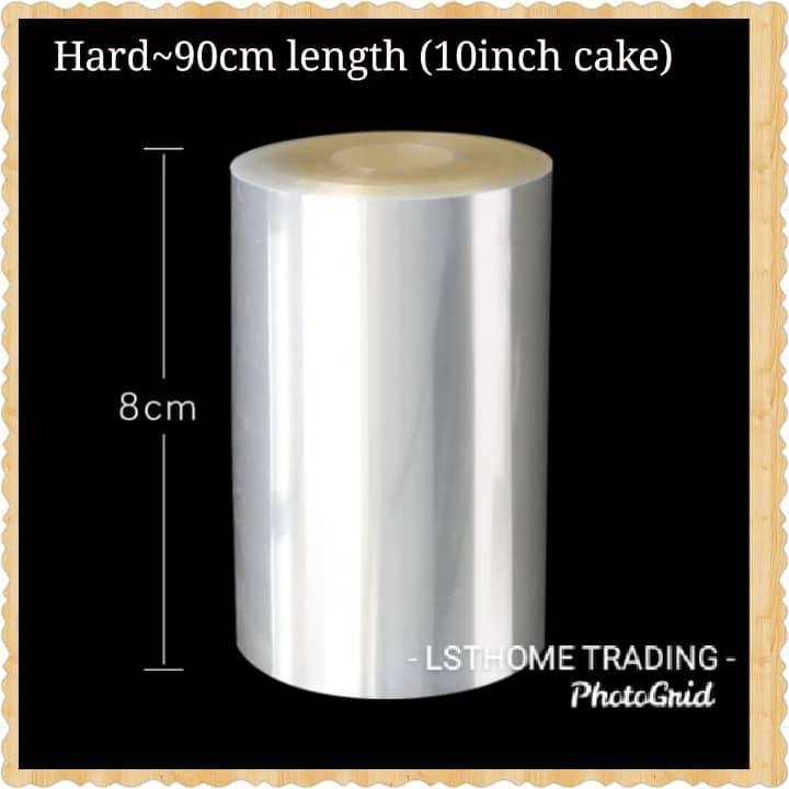 6/8/10/12cm Hard Soft Transparent Paper Clear Mousse Surrounding Edge Wrapping Tape Baking Cake Dessert Collar (1611L) - Image 11