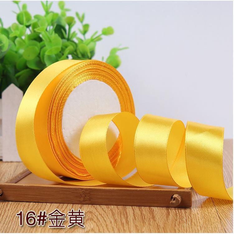 2.5cm Handmade DIY Material Silk Satin Ribbon for Wedding Party Gift Wrap Accessories Sewing Christmas Decoration(533L) - Image 7
