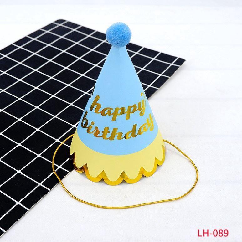 1pc Happy Birthday Party Hats Gold Letter Artificial Flower Decoraiton Crown Decorations Party Heart Star Crown(726L) - Image 12