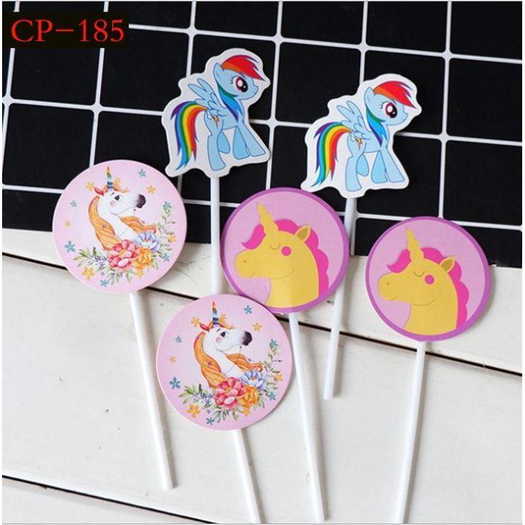 Mickey Mouse Peppa Pig Cupcake Toppers Birthday Cake Topper Decorating Picks Kids Wedding Baby Party Decorations(1140L) - Image 5