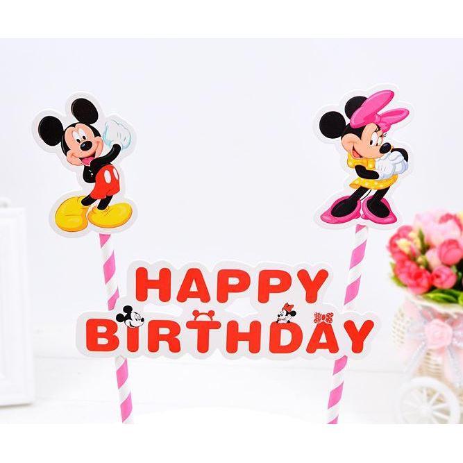 1set Happy Birthday Cupcake Topper Flags Cake insert card Baby Kids Birthday Party Decoration 蛋糕插牌 (347L) - Image 10