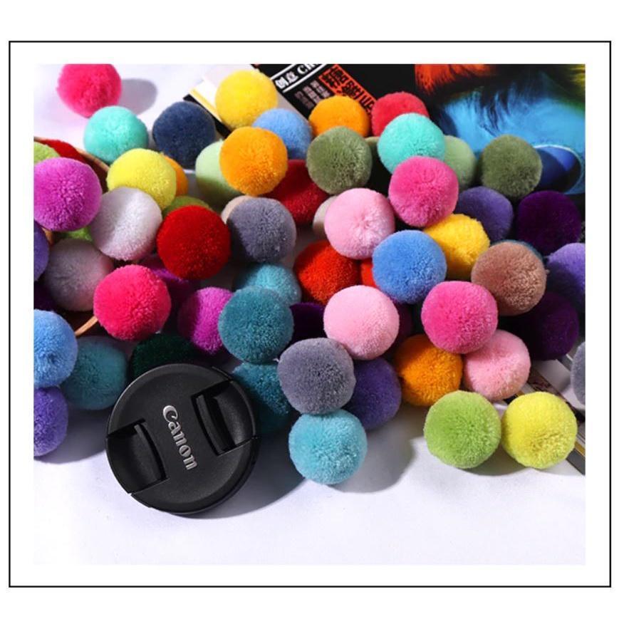20mm Mini Fluffy Soft Pom Poms Pompoms Ball Handmade Kids Toys Wedding Christmas Decor DIY Sewing Craft(1090L) - Image 2
