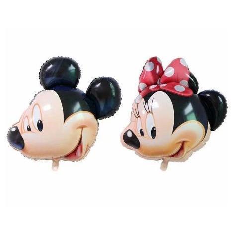 1pc 78*63cm Mickey Mouse Minnie head foil balloon Kids Birthday Party Decoration Baby Shower Supplies(153L) - Image 2