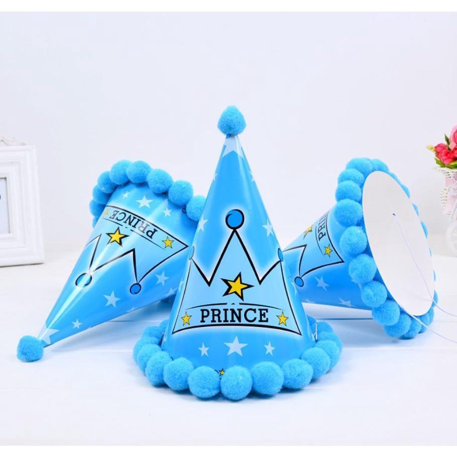 New 1pcs baby kid rainbow birthday party hat child crown decoration paper cap cartoon pattern festival colorful(749L) - Image 19