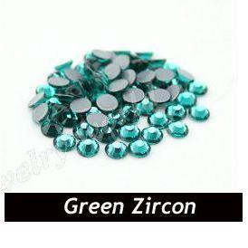 Crystals Stones Iron on Flat Back Gold yellow AB Hot Fix Strauss Crystal Hot fix Rhinestones for Clothes (836L) - Image 13