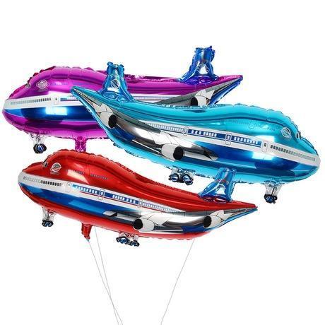 3D Cartoon Planes Mould Foil Helium Balloon Kids Toys Inflatable Air Balloons(216L)
