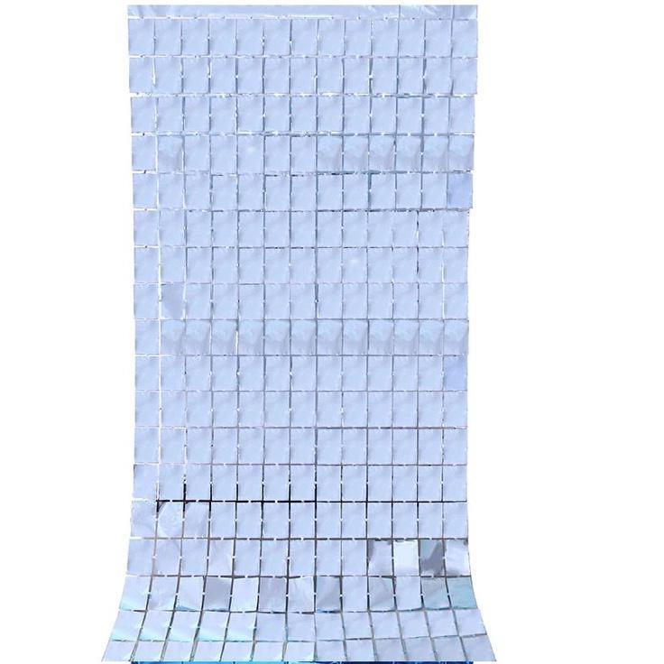 1M*2m Square Rain Curtain Birthday Wedding Party Background Wall Decoration Baby Shower Bright Surface(1915L) - Image 11