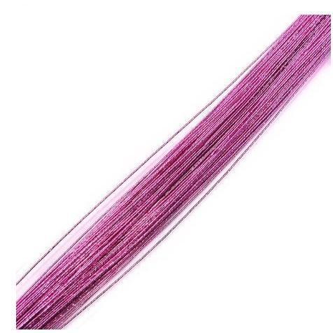 10pcs/pack Silk flower material stockings color wire mesh flower special 22# 彩色铁丝 (278L) - Image 14