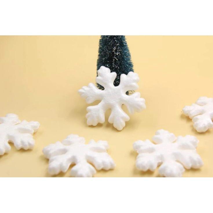 2pcs 75MM DIY Christmas Snowflakes Foam Snowflakes Ornaments For Home Decor Festival Christmas(1715L) - Image 4