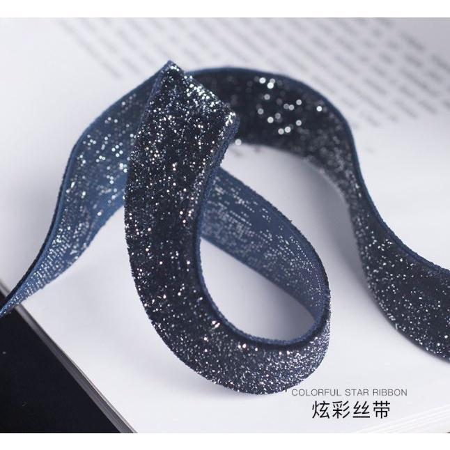 16mm Wire Velvet Ribbon Wedding Party Decoration Handmade Ribbon Gift Wrapping Hair Bowknot DIY(1882L) - Image 3