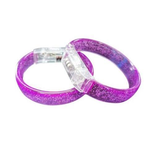 1pcs LED Luminous Bracelet Colorful Neon Flashing Bangle Glow In Dark Party Supplies Wedding Birthday(1897L) - Image 10