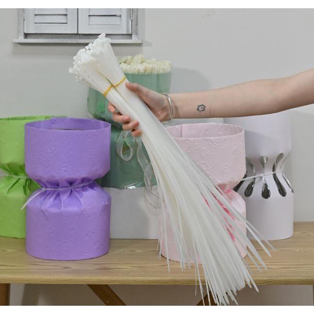 150/200/250/350/450/500/550/600/650mm Self-locking Nylon Cable Ties Plastic Zip Tie Wire Binding Wrap Straps (1954L) - Image 15